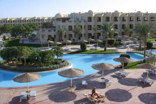 Hotelový resort v egyptské Hurghadě | foto: Fotobanka Pixabay