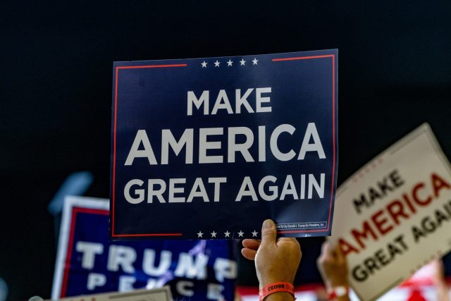 Předvolební kampaň Donalda Trumpa | foto: Fotobanka Profimedia
