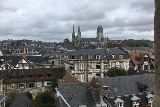 Johanku z Arku upálili ve francouzském městě Rouen | foto: Marie Sýkorová,  Český rozhlas