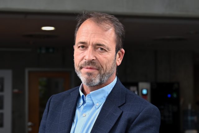 Ředitel ČHMÚ Mark Rieder | foto: Agáta Nezbedová,  Český rozhlas