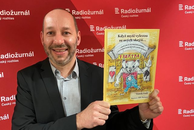 Tomáš Paur,  autor knihy Když myši vylezou ze svých skrýší | foto: Tomáš Černý,  Český rozhlas