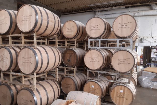 Bourbon je druh whisky,  ale nejvíc se prodává smetanový likér takzvaně s příběhem | foto: Jakub Lucký,  Český rozhlas