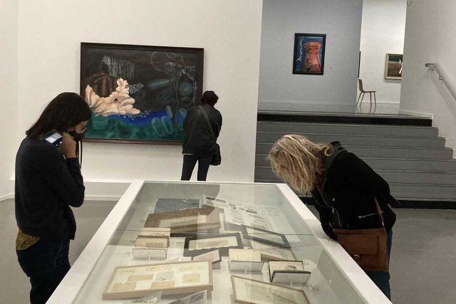 Expozice Toyen v pařížském Muzeu moderního umění.jpg | foto: Martin Balucha,  Český rozhlas