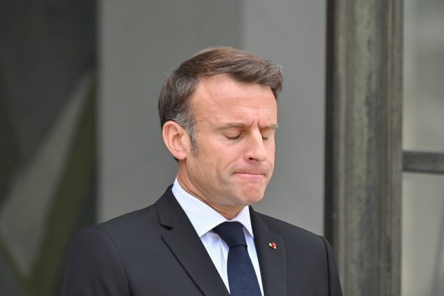 Francouzský prezident Emmanuel  Macron | foto: Fotobanka Profimedia