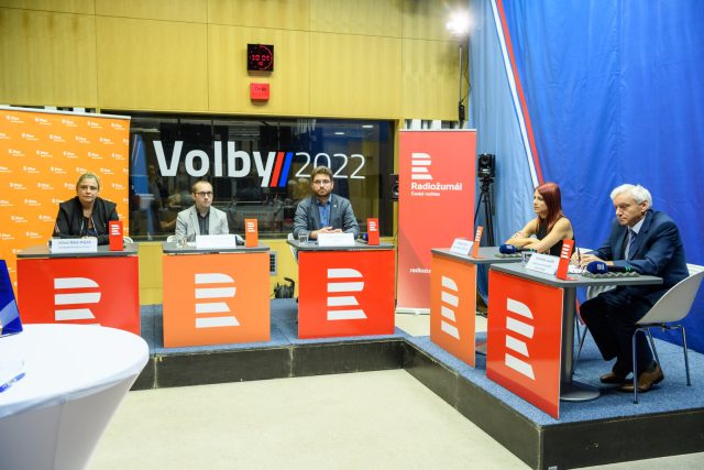 Třetí předvolební debata pražských lídrů | foto: Khalil Baalbaki,  Český rozhlas