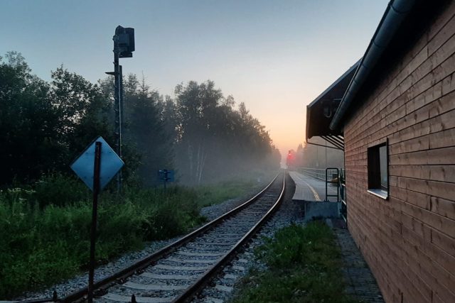 Nejkratší mezinárodní železniční trať v Česku | foto: Jan Markup,  Český rozhlas
