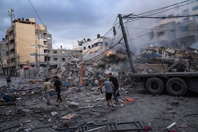 Útok na Pásmo Gazy - reakce Izraelců na útoku Hamásu | foto: Profimedia