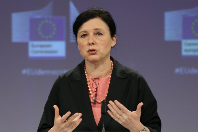 Místopředsedkyně Evropské komise Věra Jourová. | foto: Profimedia