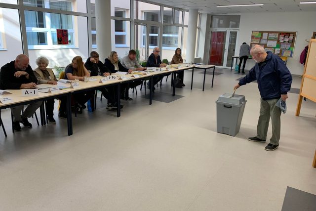 Volby v Holešově | foto: Lukáš Veselý,  Český rozhlas