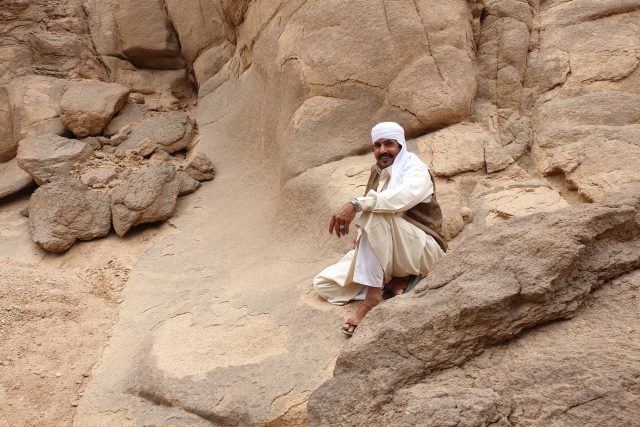 Beduíni pohyb ve skalách milují. Mají ho v genech | foto: Štěpán Macháček,  Český rozhlas,  Český rozhlas