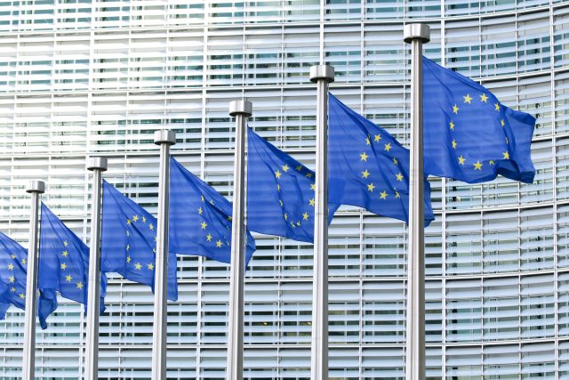 EU,  Brusel,  evropská unie,  vlajka | foto: Unsplash,  Licence Unsplash