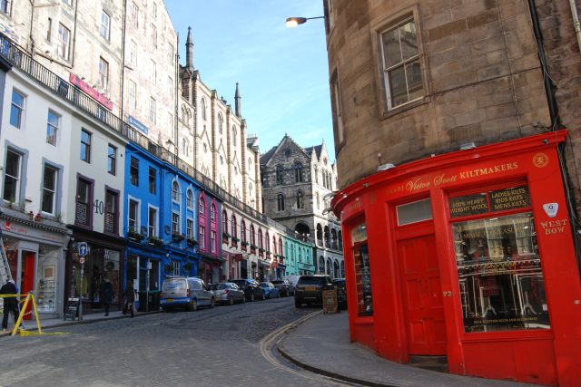 Edinburgh se stal pro J. K. Rowlingovou v mnohém inspirací | foto: Jaromír Marek,  Český rozhlas