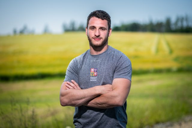 Hokejista Ondřej Beránek | foto: Zuzana Jarolímková,  Český rozhlas