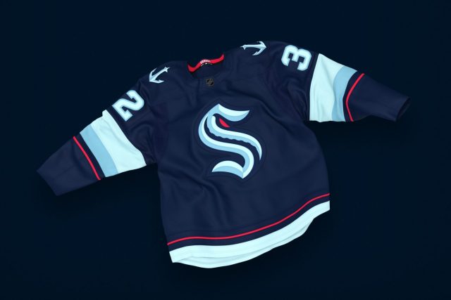 Dres Seattle Kraken v první sezoně v NHL | foto: Twitterový účet Seattle Kraken.