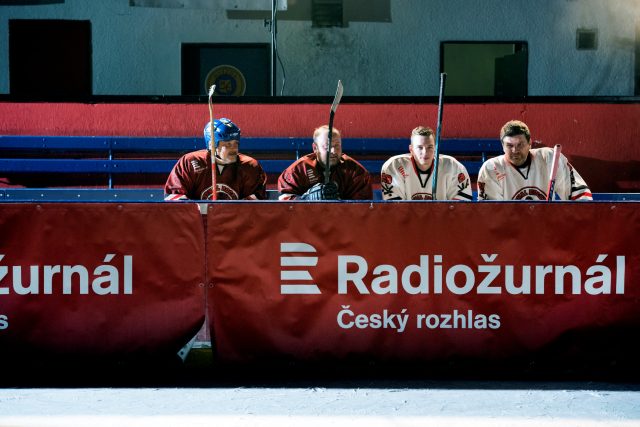 Nevidomí fanoušci na hokeji | foto: Jan Brychta,  Český rozhlas