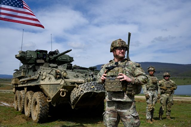 Američtí vojáci během vojenského cvičení NATO v Bulharsku | foto: Fotobanka Profimedia