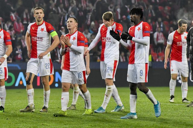 Utkání 5. kola skupiny F fotbalové Ligy mistrů: SK Slavia Praha : Inter Milán,  27. listopadu 2019 v Praze | foto: Vít Šimánek / ČTK