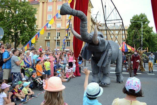 Cirkulum 2018,  3. ročník festivalu nového cirkusu a pouličního divadla | foto: František Tichý,  Český rozhlas