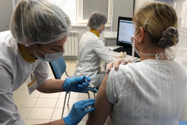 Očkování vakcínou Sputnik V v Rusku | foto: Ivana Milenkovičová,  Český rozhlas,  Český rozhlas