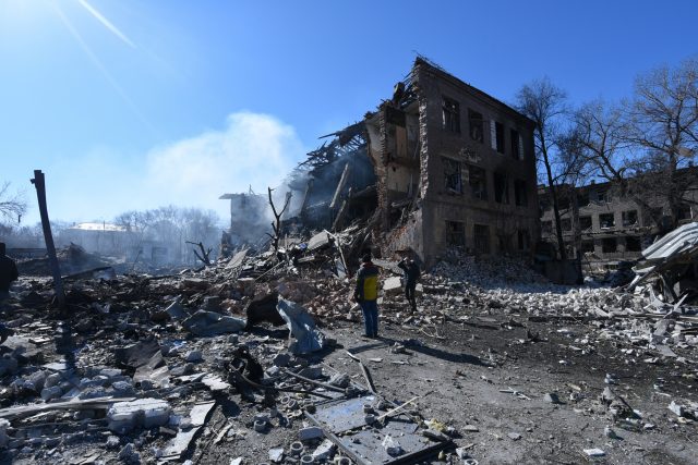 Ukrajina,  bombardování,  letecký útok  (ilustrační) | foto: Mykola Synelnikov,  Reuters