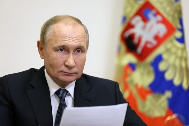Ruský vládce Vladimir Putin  (foto z konce října 2022) | foto: Sputnik/Gavriil Grigorov,  Reuters