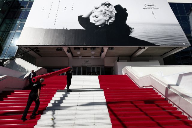Přípravy na filmový festival v Cannes | foto: Reuters