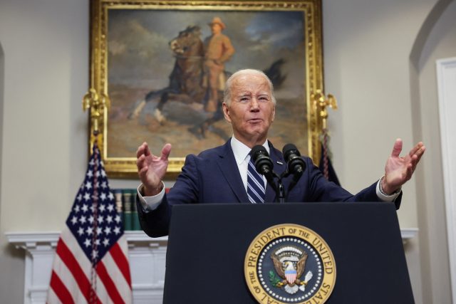 Joe Biden | foto: Leah Millis,  Reuters
