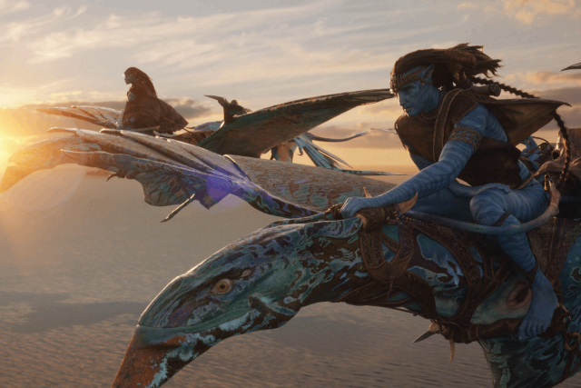 Jake Sully  (Sam Worthington) ve snímku Avatar: The Way of Water | foto: Falcon