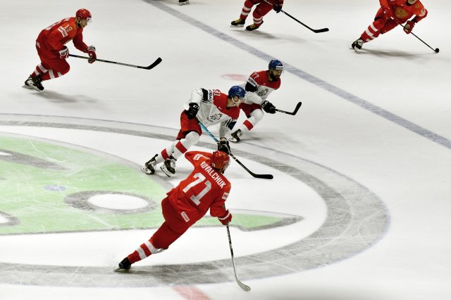 Mistrovství světa v hokeji,  Česko-Rusko | foto: Michaela Danelová,  iROZHLAS.cz