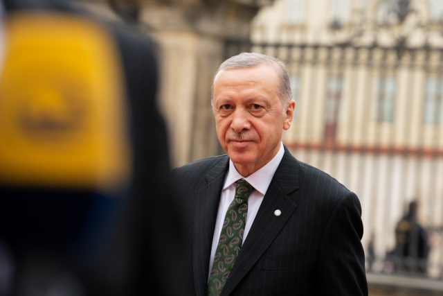 Turecký prezident Recep Tayyip Erdogan | foto: Zuzana Jarolímková,  Český rozhlas