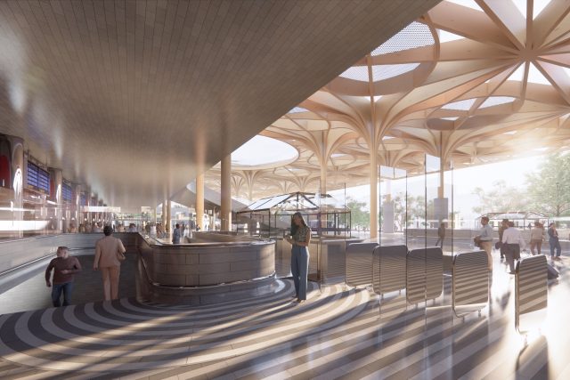 S návrhem na přeměnu hlavního nádraží v Praze zvítězilo dánské studio Henning Larsen Architects | foto: Henning Larsen Architects