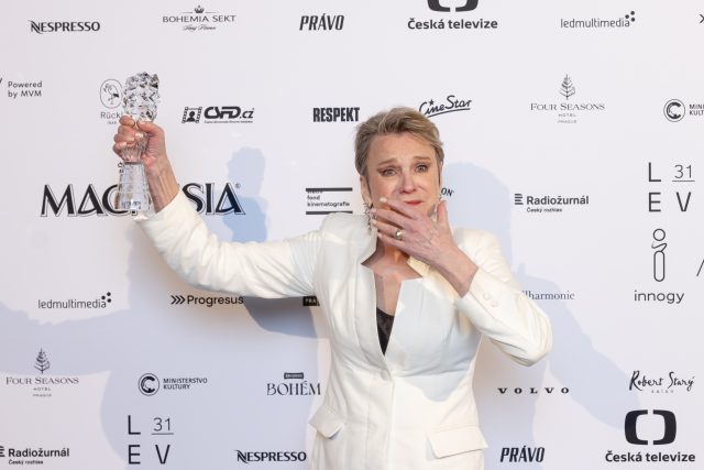 Nejlepší herečka v hlavní roli: Simona Peková  (Přišla v noci) | foto: Český lev / ČFTA