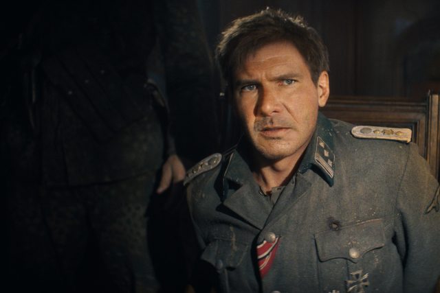 Omlazený Harrison Ford ve snímku Indiana Jones a nástroj osudu | foto: Falcon