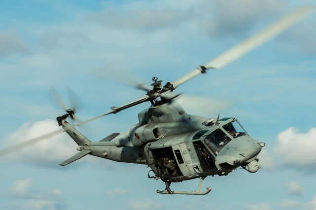 Víceúčelový vrtulník UH-1Y Venom | foto: Jose D. Cruz,  Profimedia