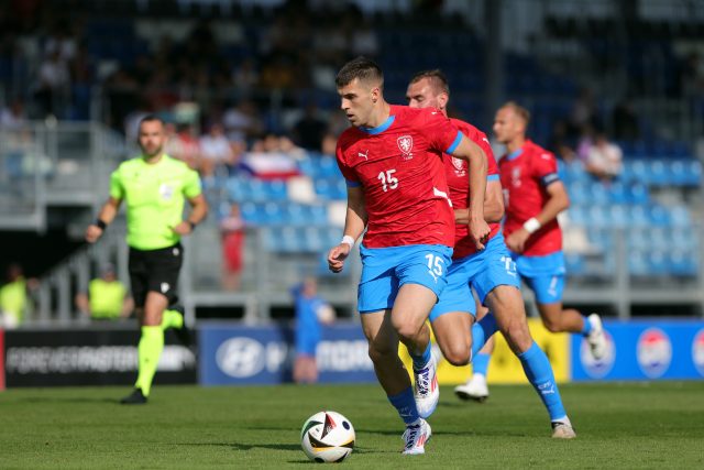Čeští fotbalisté v Hradci Králové přivítají v generálce na Euro Severní Makedonii | foto: Maria Rusinova,  CNC / Profimedia
