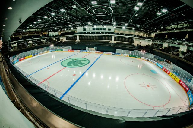 Letošní mistrovství světa v hokeji se odehraje ve dvou městech – v Praze  (na snímku) a v Ostravě | foto: MS IIHF v ledním hokeji 2024