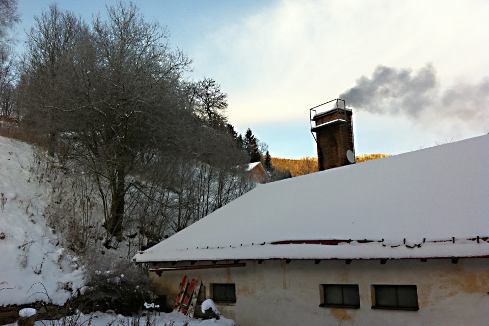 Topení v zimě | foto: Kateřina Křenová