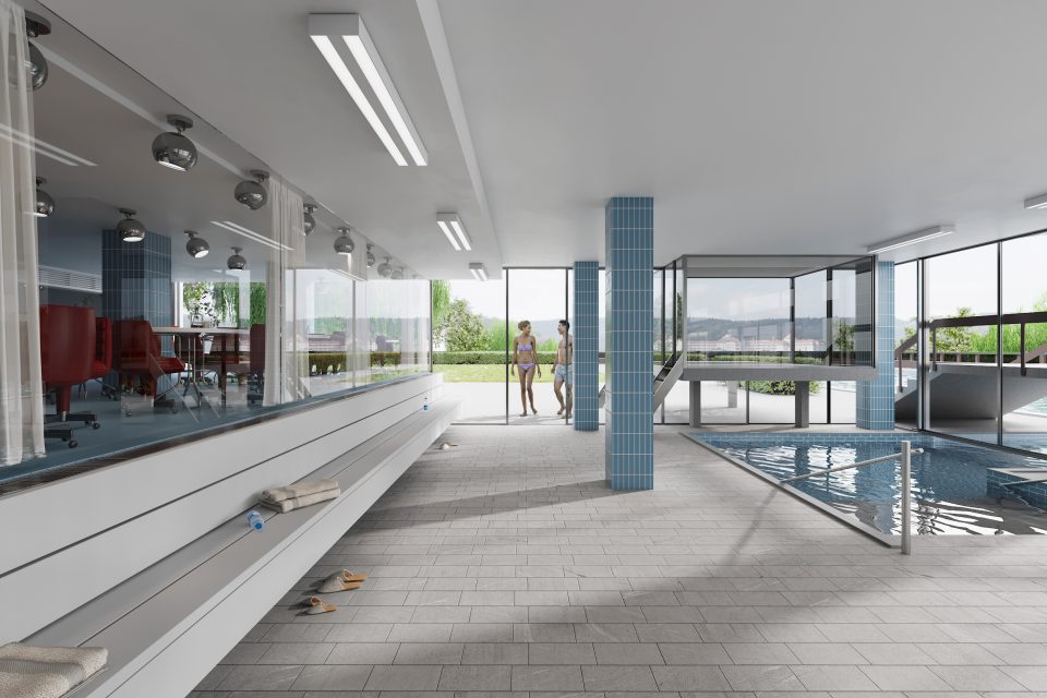 Modernizace hotelu Thermal a bazénového komplexu | foto: Ministerstvo financí