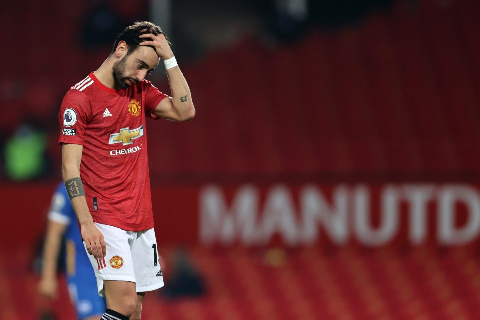 Bruno Fernandes z Manchesteru United | foto: Clive Brunskill,  Reuters
