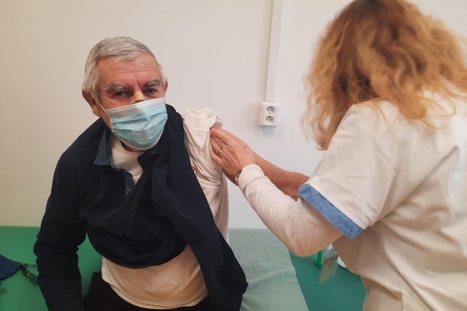 Očkování proti koronaviru v Olomouci | foto: Barbora Taševská,  Český rozhlas,  Český rozhlas