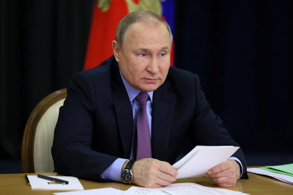 Ruský prezident Vladimir Putin | foto: Sputnik/Mikhail Metzel/Kremlin,  Reuters