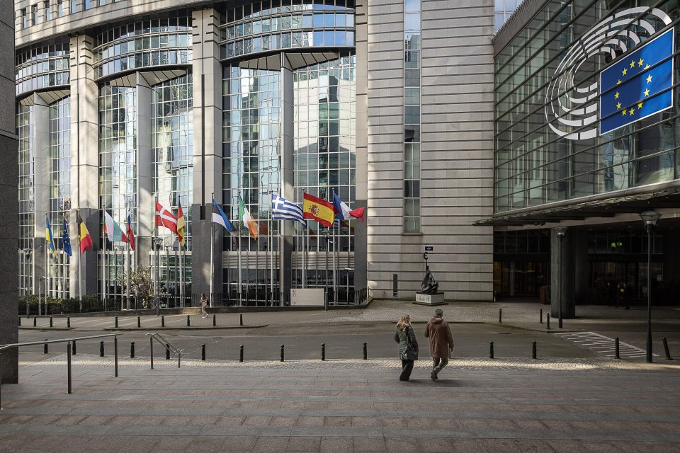 Vstup do Evropského parlamentu bude pod větší kontrolou,  slibuje nové opatření | foto: James Arthur Gekiere,  Reuters