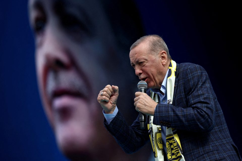 Současný turecký prezident Recep Tayyip Erdogan | foto: Reuters