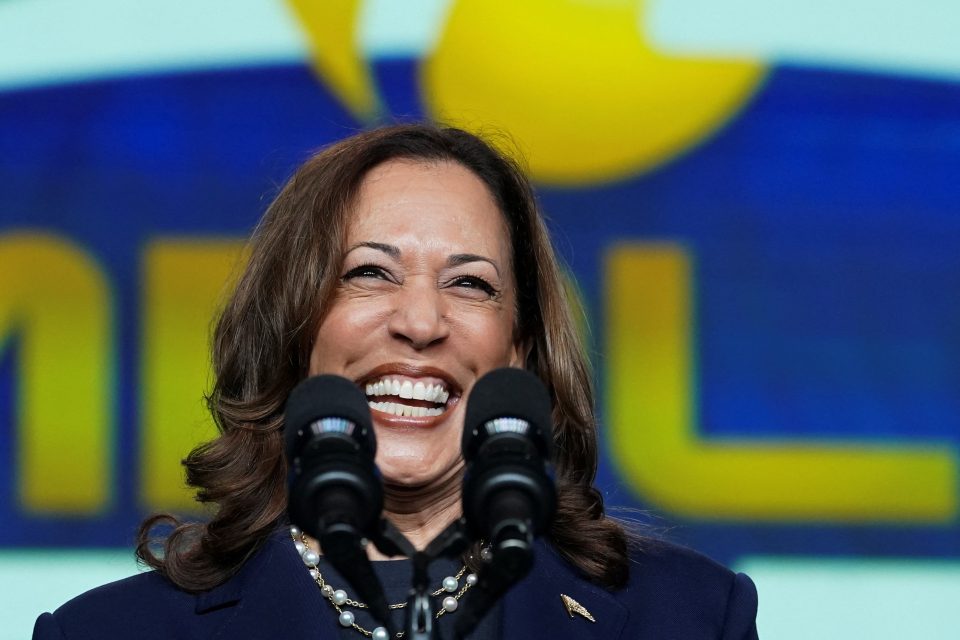 Americká kandidátka na prezidentku Kamala Harrisová | foto: Reuters