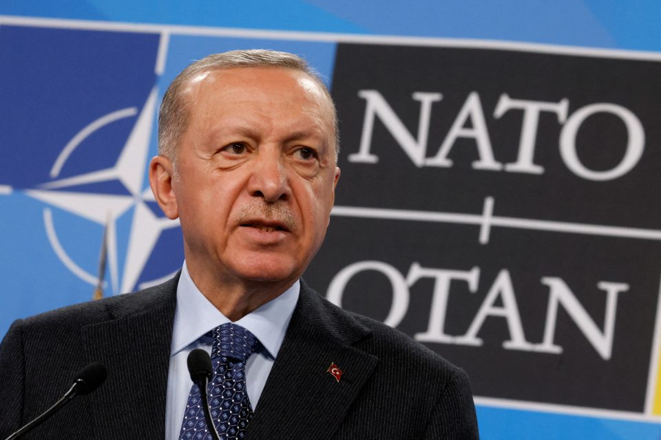 Recep Tayyip Erdogan na summitu NATO  (archivní foto) | foto: Yves Harman,  Reuters