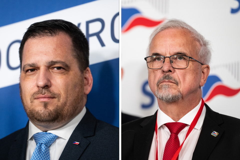 Europoslanci Tomáš Zdechovský  (KDU-ČSL) a Ivan David  (SPD) | foto: Koláž iROZHLAS