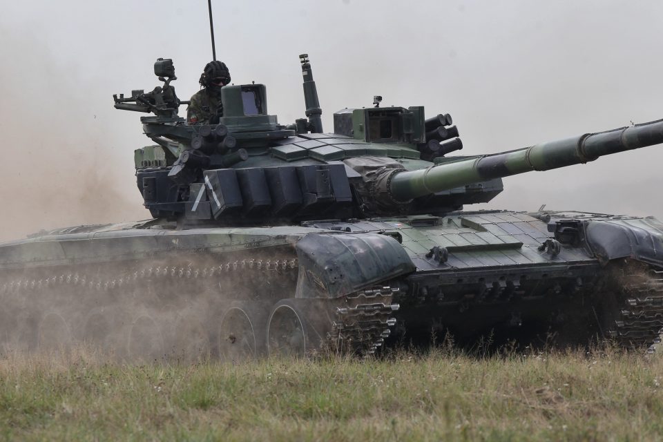 Tank T-72M4CZ Armády ČR | foto: Alexandr Satinský / MAFRA,  Profimedia