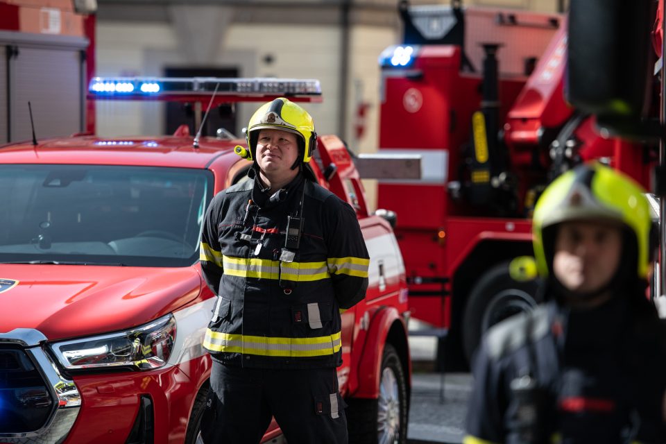 Oslavovali 170 let od zřízení profesionálního sboru hasičů,  prvního na českém území | foto: René Volfík,  iROZHLAS.cz