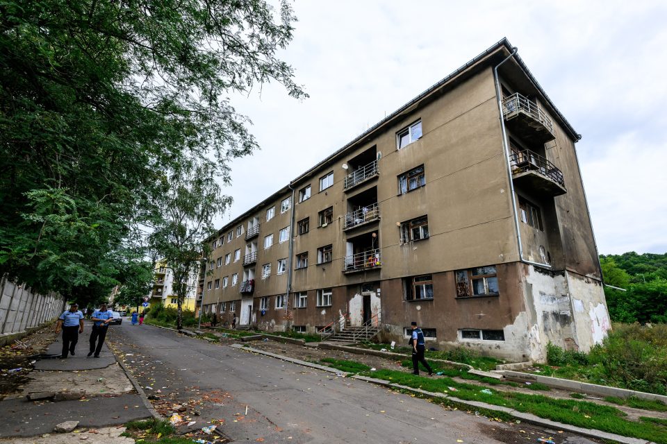 Vyloučená lokalita v Ústí nad Labem | foto: Ondřej Hájek,  ČTK