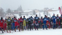 Šumavský skimaraton Kooperativy.